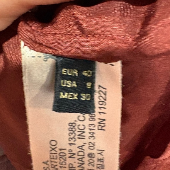 🌟MASSIMO DUTTI 🌟 Mulberry Silk Blouse - Picture 6 of 8